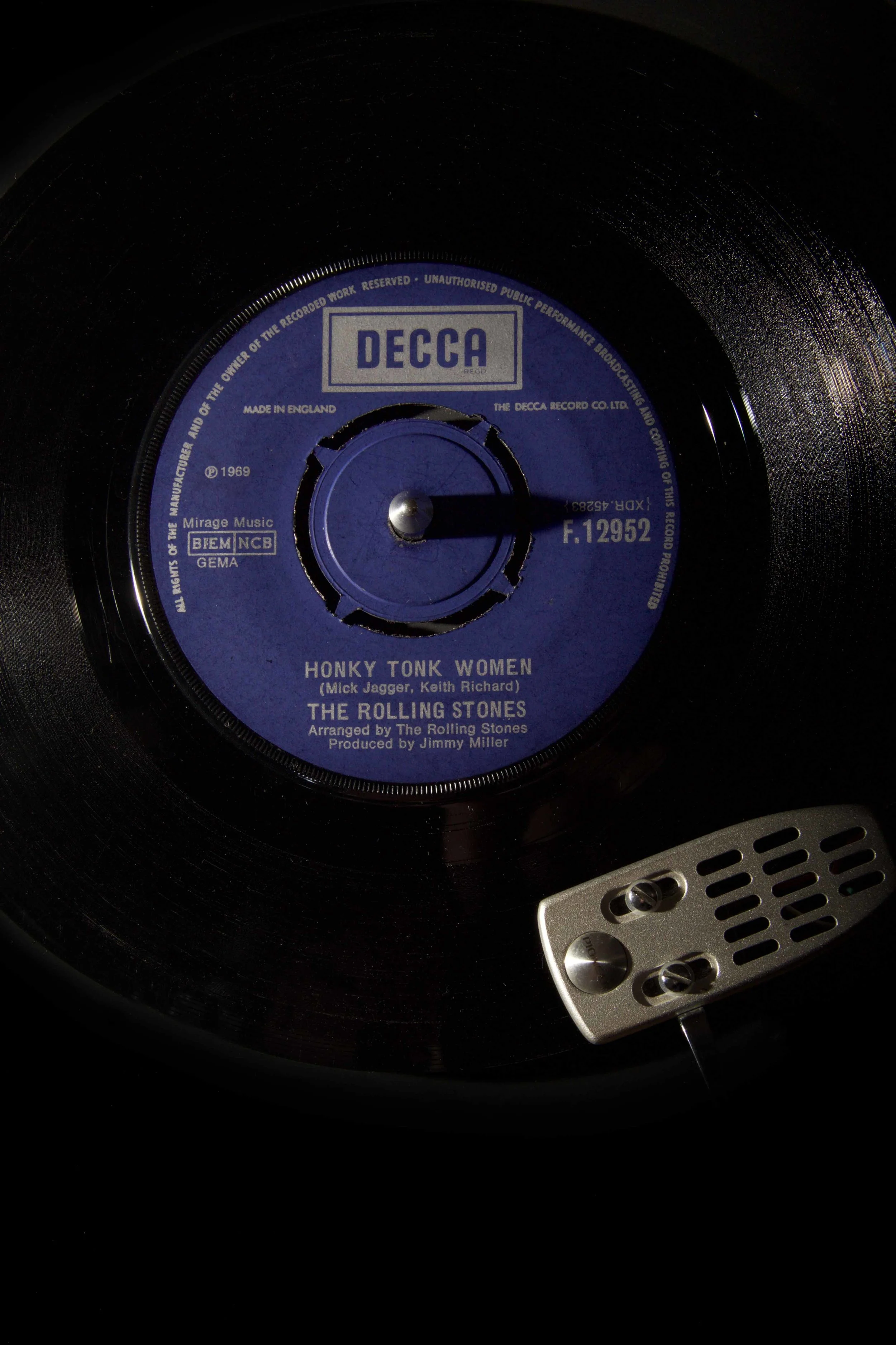 The Rolling Stones, Honky Tonk Women, Decca 1969