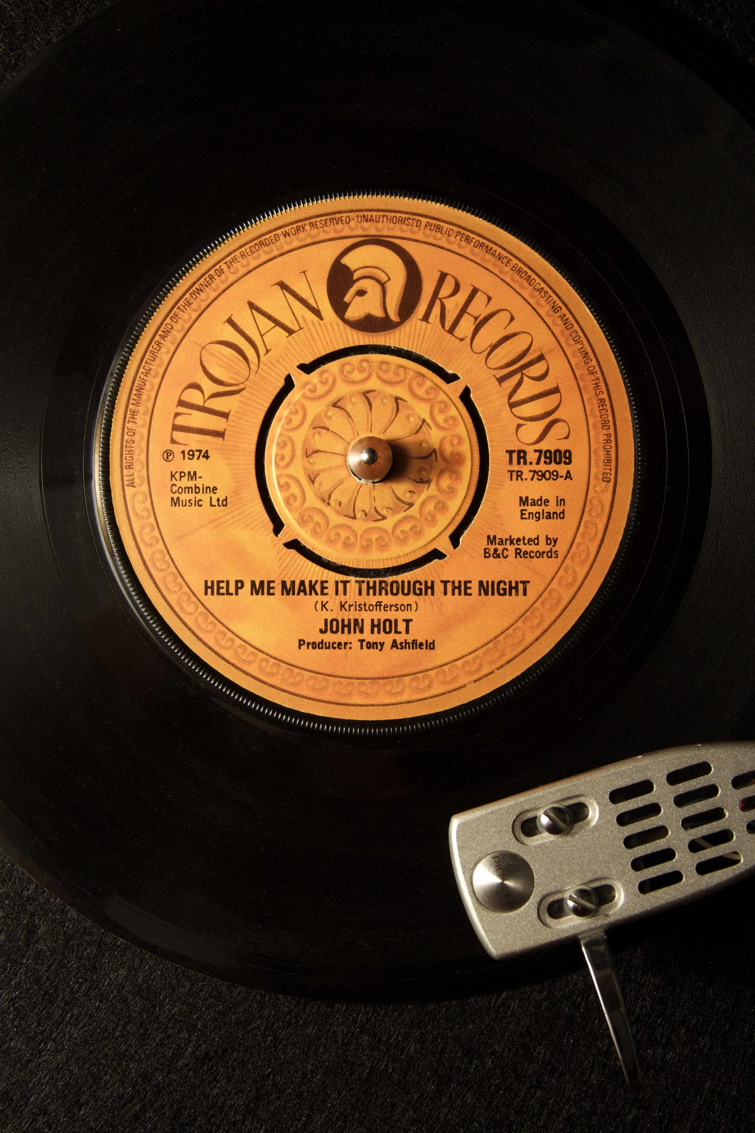 John Holt, Help me Make it Through the Night, Trojan Records 1974