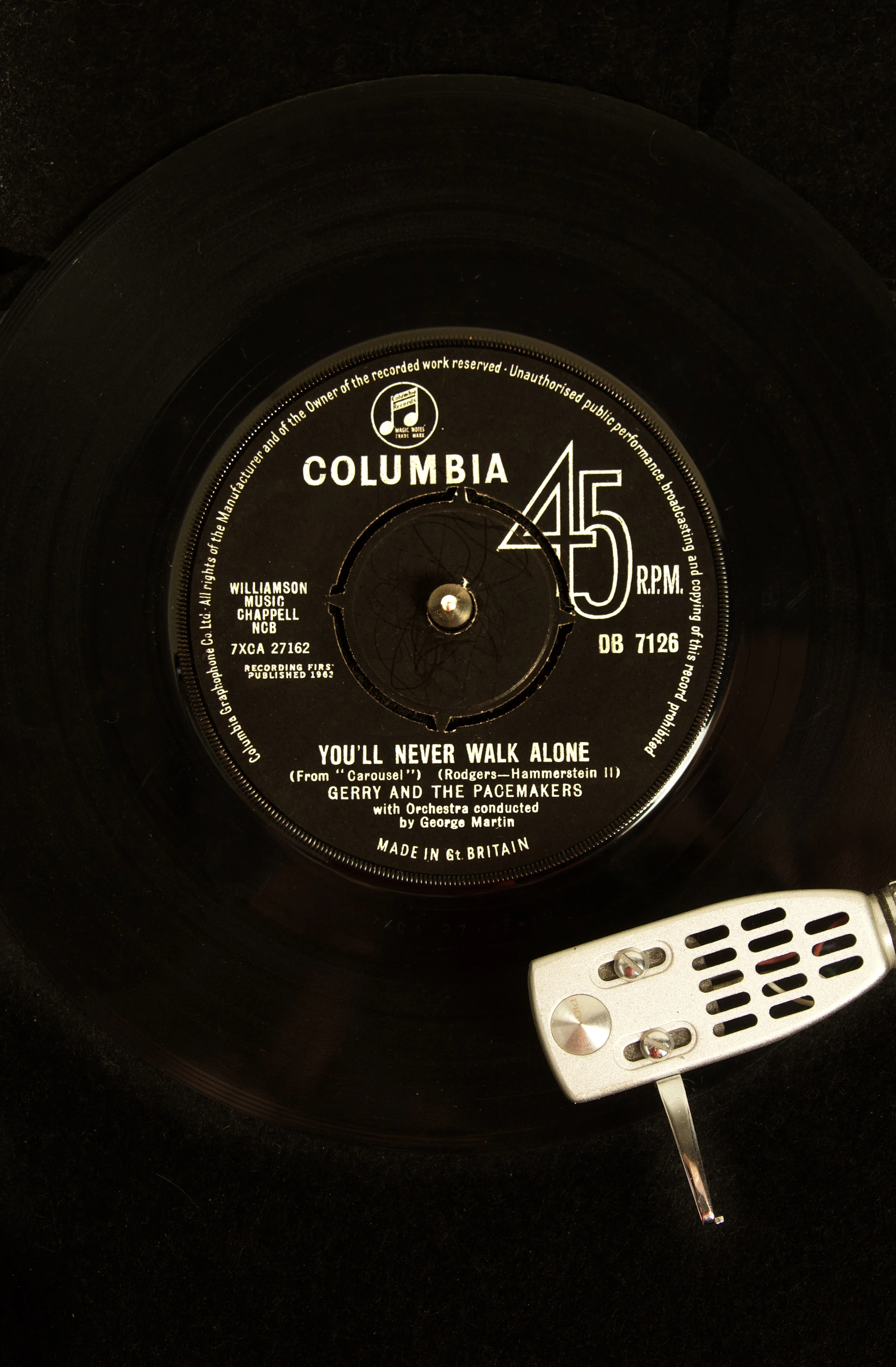 Gerry and the Pacemakers, You'll Never Walk Alone, Columbia Records 1963