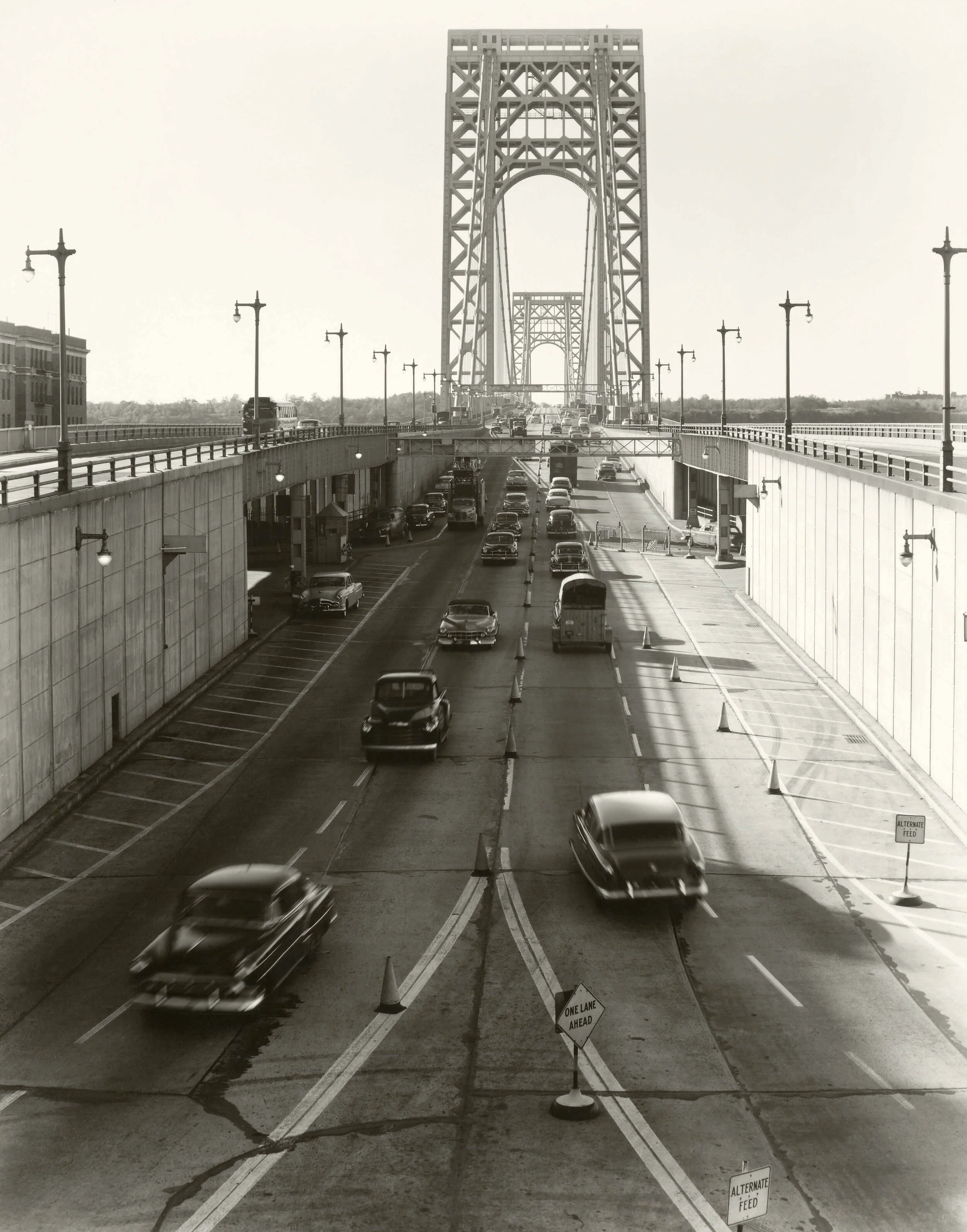 Berencie Abbot, George Washington Bridge, 1937