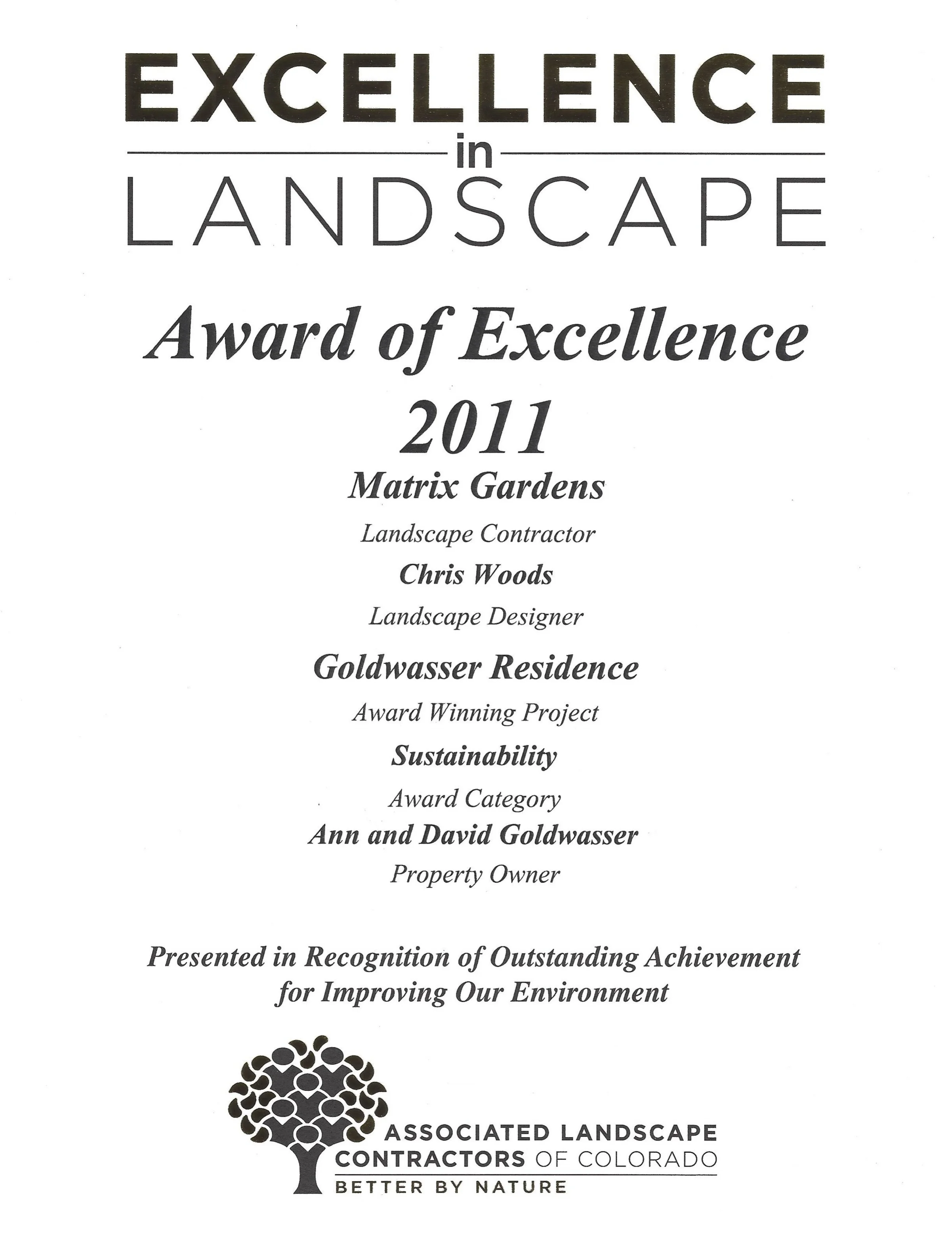 EIL Award 2011
