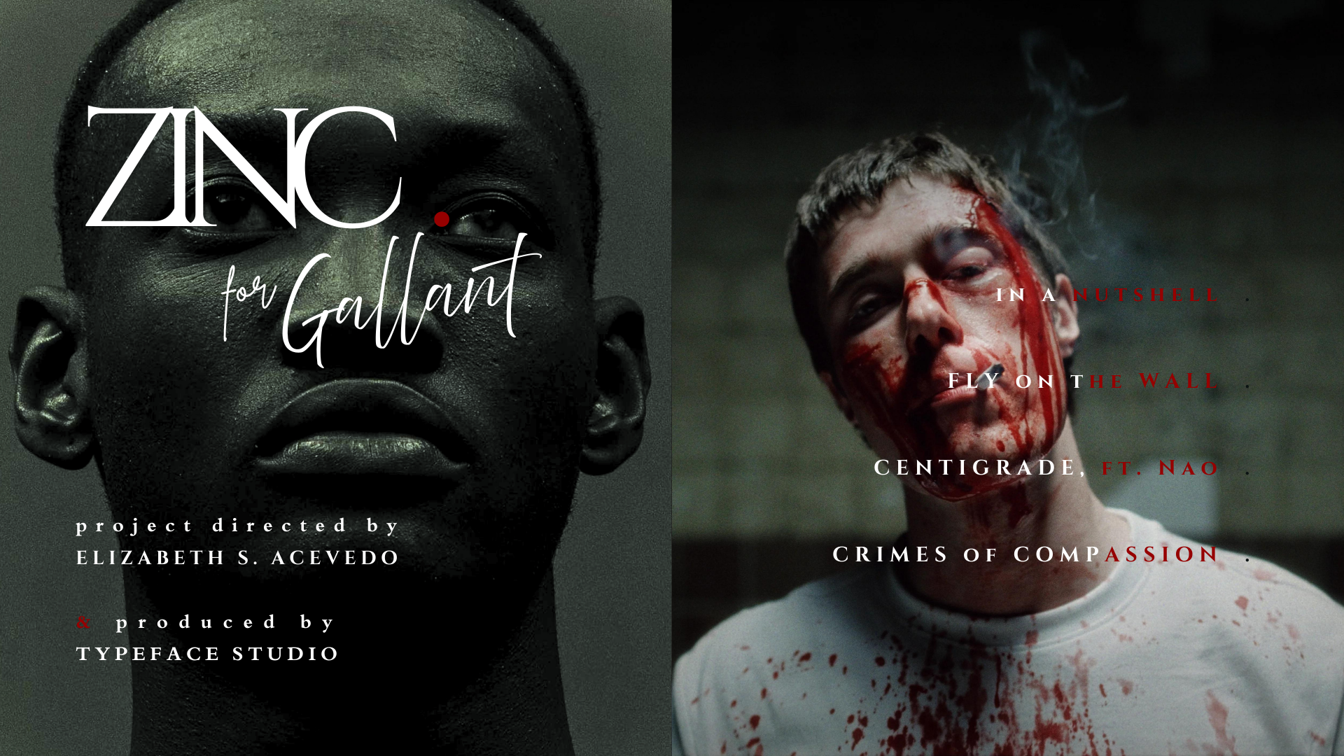 A Series of Music Videos for Gallant 