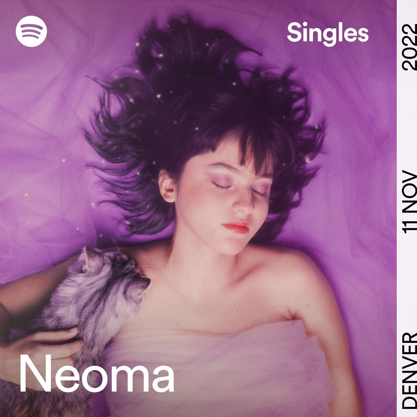Neoma&rsquo;s cover of Kate Bush &ldquo;Running Up That Hill&rdquo; is out now! This shoot was so wholesome &amp; fun, thank you to @dj.ganso @dani_ela_paez &amp; @gabrielapaeze for assisting with lighting, cat treats (shoutout @inaba_churu) &amp; fi