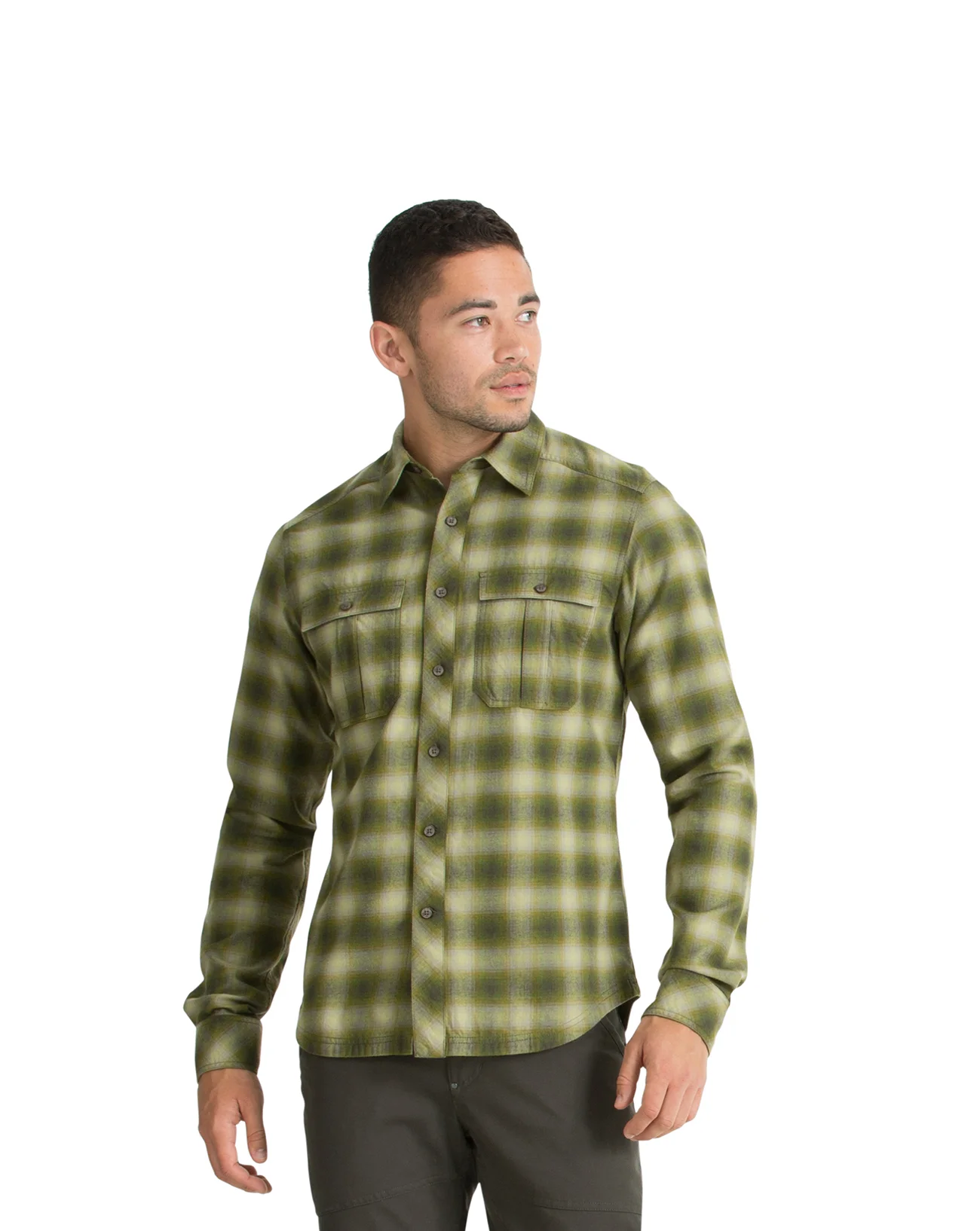 Fader Plaid Shirt Peat
