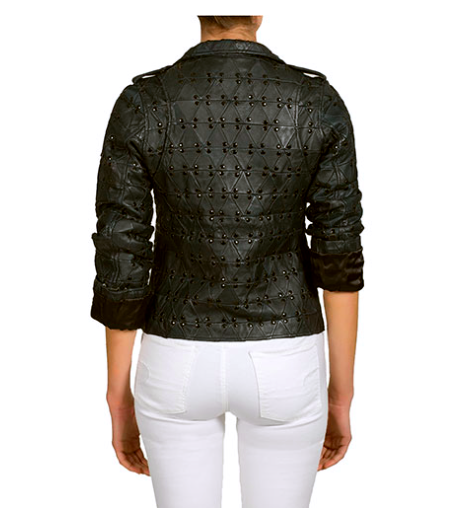 the sway bondi jacket black product photography