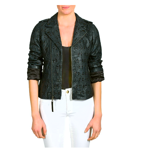 the sway bondi jacket black product photography