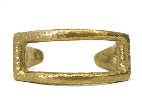 nettie kent brass port cuff product photography