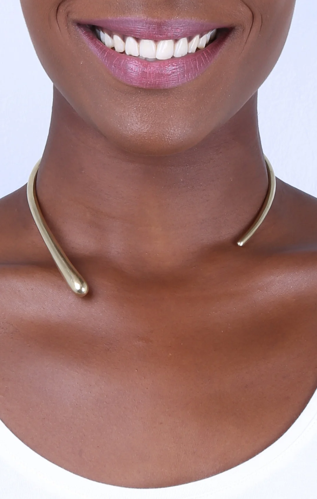 soko dash wrap choker brass product photography