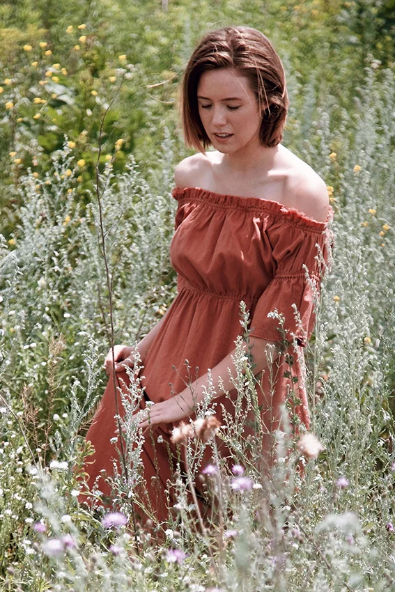 Off-The-Shoulder Dress