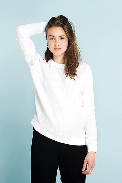 Ystad Waffle Sweatshirt