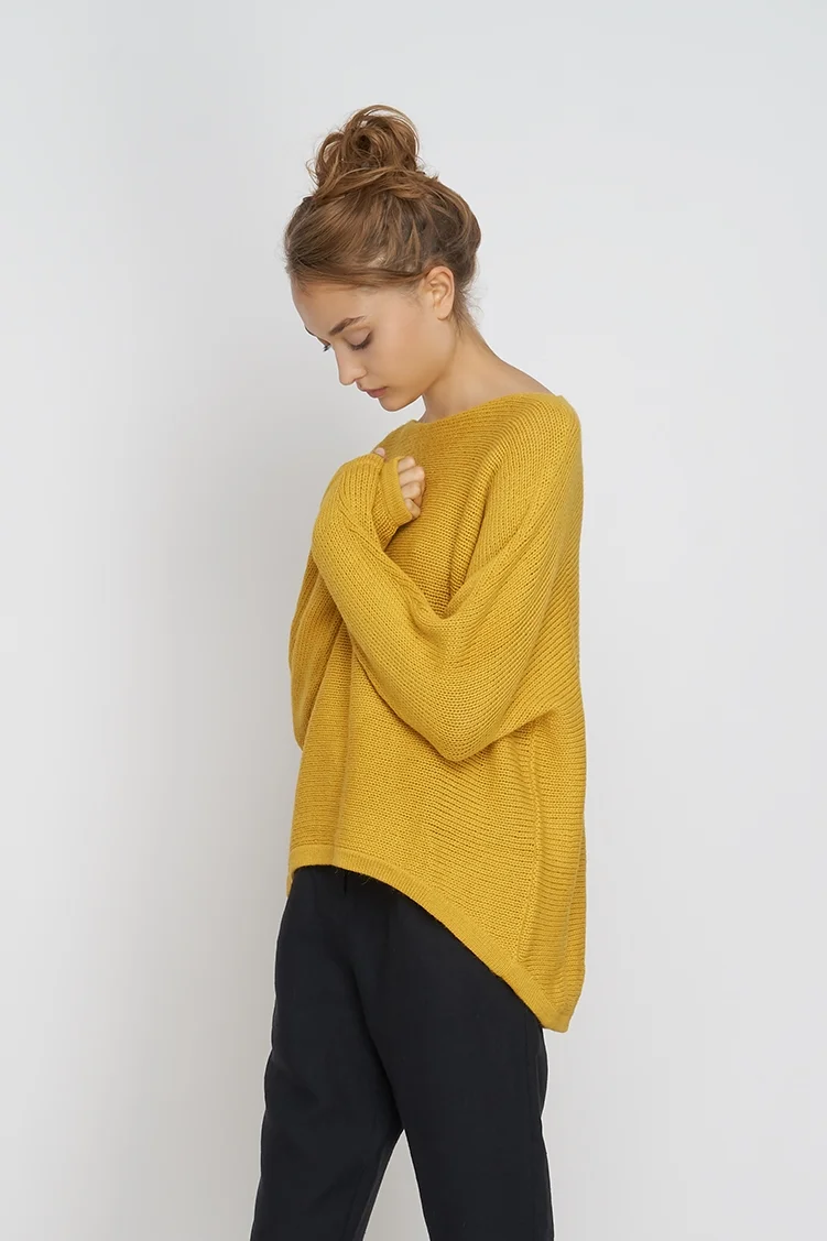 jungle folk mustard nieve sweater product photography