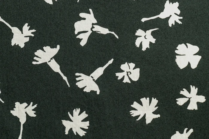 kowtow charcoal with white flowers now or never dress product photography