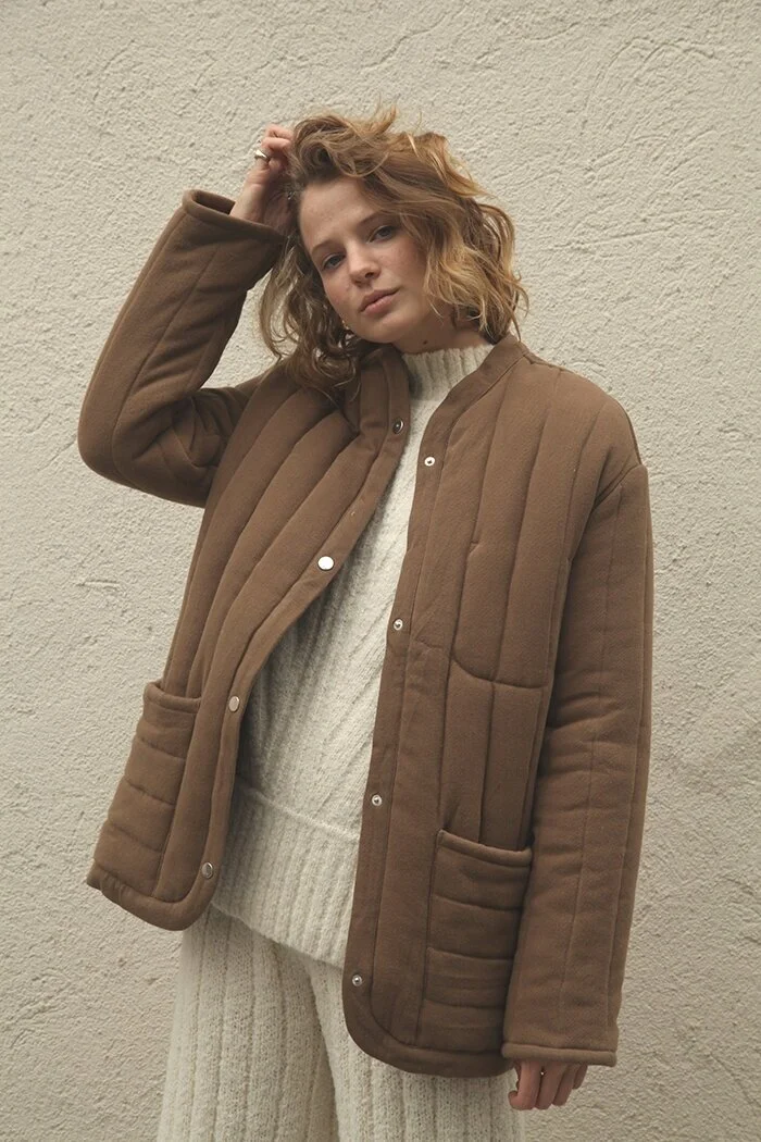 Kordal Sawyer Quilted Jacket Coca