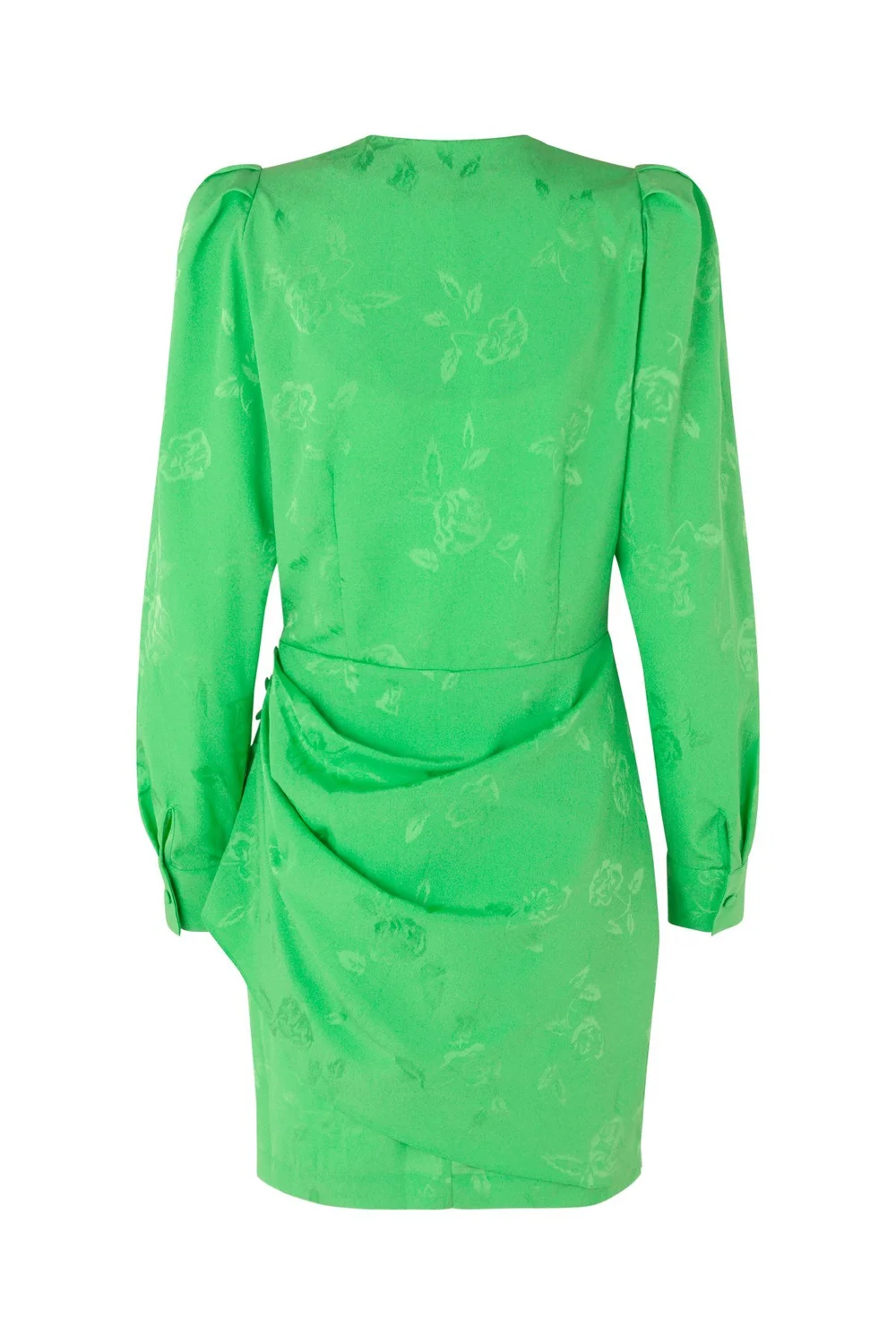 green emerald velvet dress Find Your Coast Island Life Open Shoulder Dress Xs main image 1