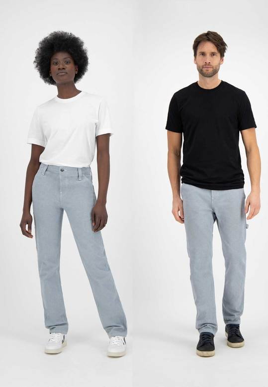 Will Works Undyed Recycled Carpenter Jeans — O O L O O P