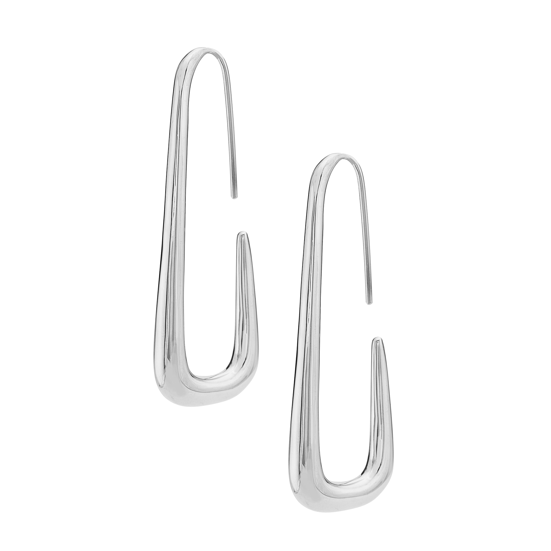 Soko laini threader earrings silver recycled sustainable responsible jewelry product photography (Copy)