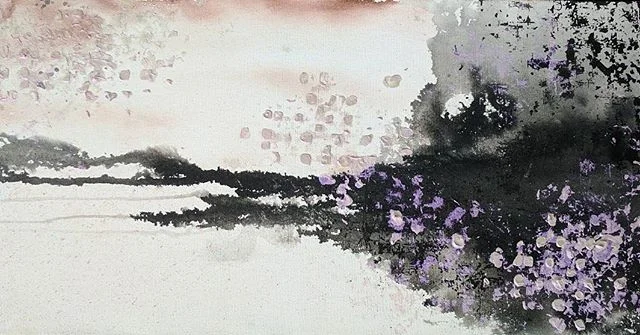 12x24in ink and acrylic mounted on canvas

#layers #ink #acrylicpainting #abstract