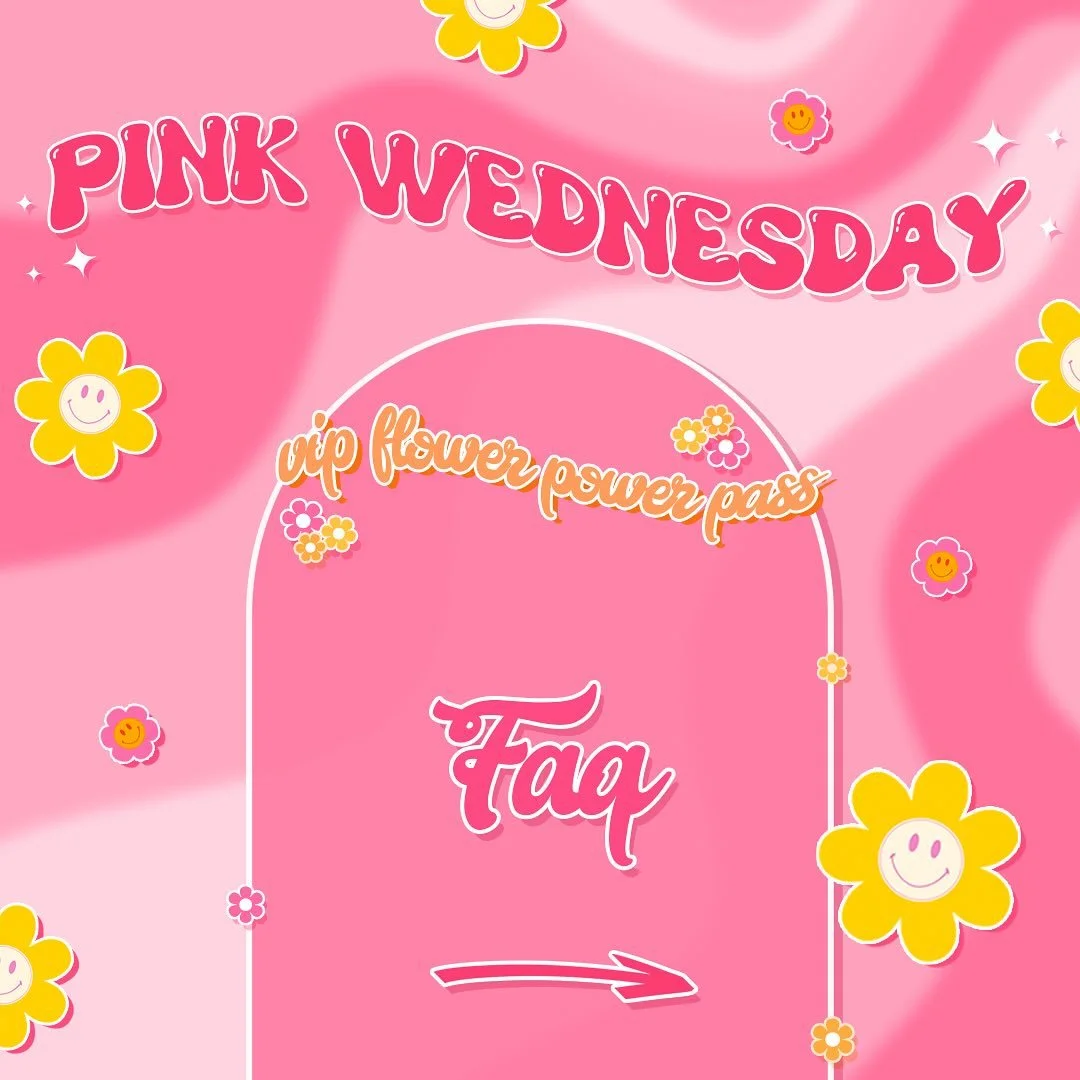 ✨🌸 FLOWER POWER VIP PASSES are HERE, babes! 🌸✨
For the first time ever, we’re giving our VIPs their own Pink Wednesday aka TWO full days to shop early! 💅 Your VIP Pink Wednesday runs Tuesday 11/18 & Wednesday 11/19, giving you first dib
