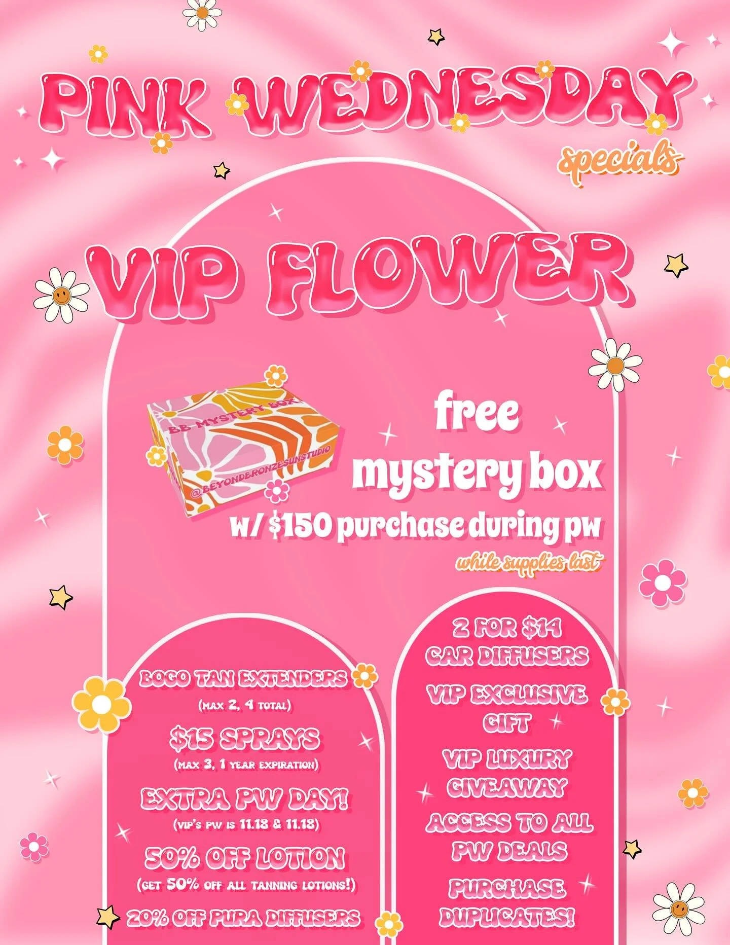 VIP FLOWER POWERS, IT&rsquo;S GO TIME 🌼💗

This is your night-before reminder that your exclusive PW shopping sesh drops tomorrow at 9AM SHARP.

🌸First dibs on every deal + VIP-only gifts? Yeah&hellip; y&rsquo;all are basically the main characters 
