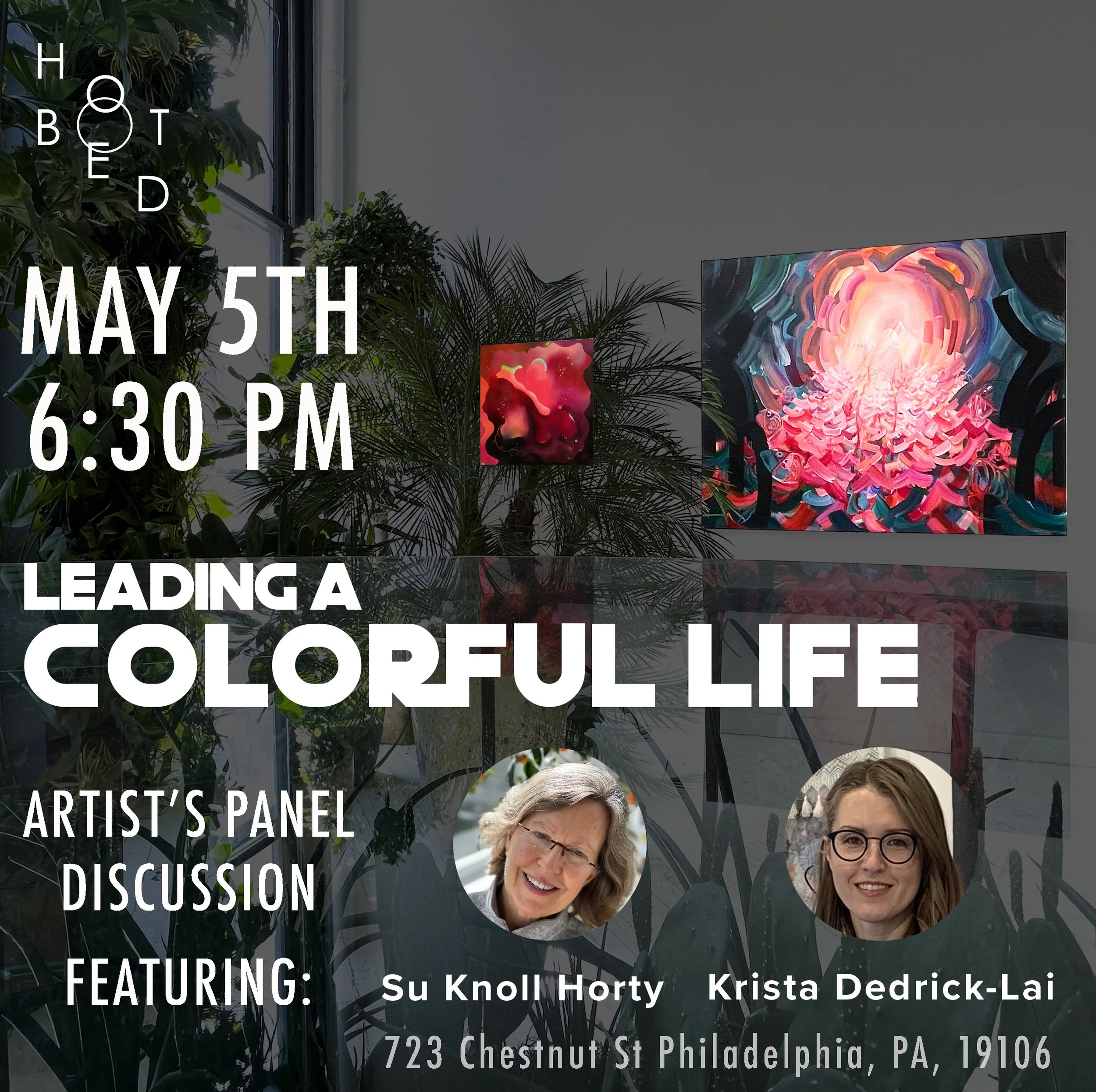 Artists' panel featuring Krista Dedrick-Lai & Su Knoll Horty