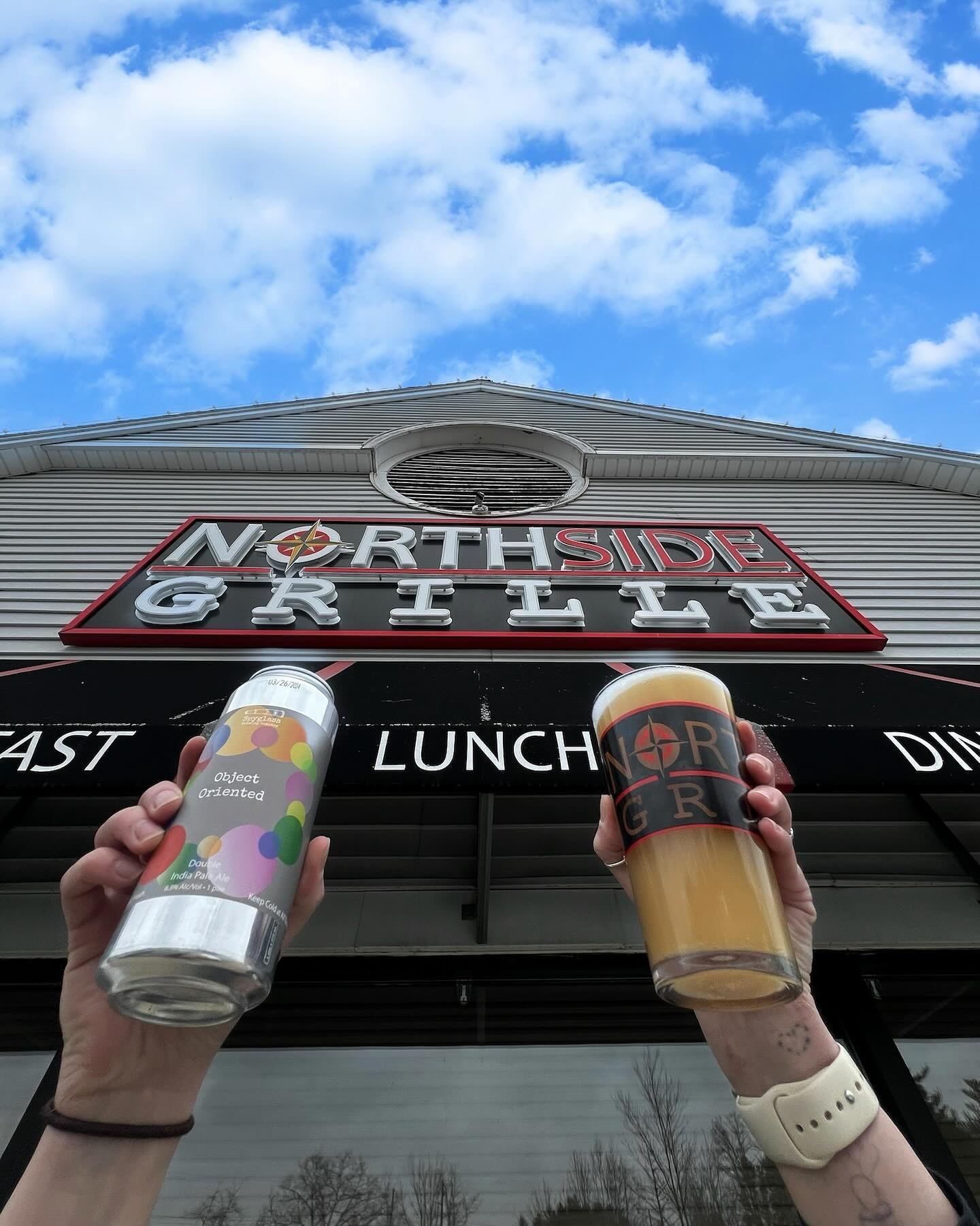 Find Object Oriented at the @northsidegrille! 

Located in Hudson, NH and serving up Breakfast, Lunch &amp; Dinner 6 days a week (closed Mondays). The North Side Grille is your local neighborhood restaurant and bar. Their menus are based on simple Am