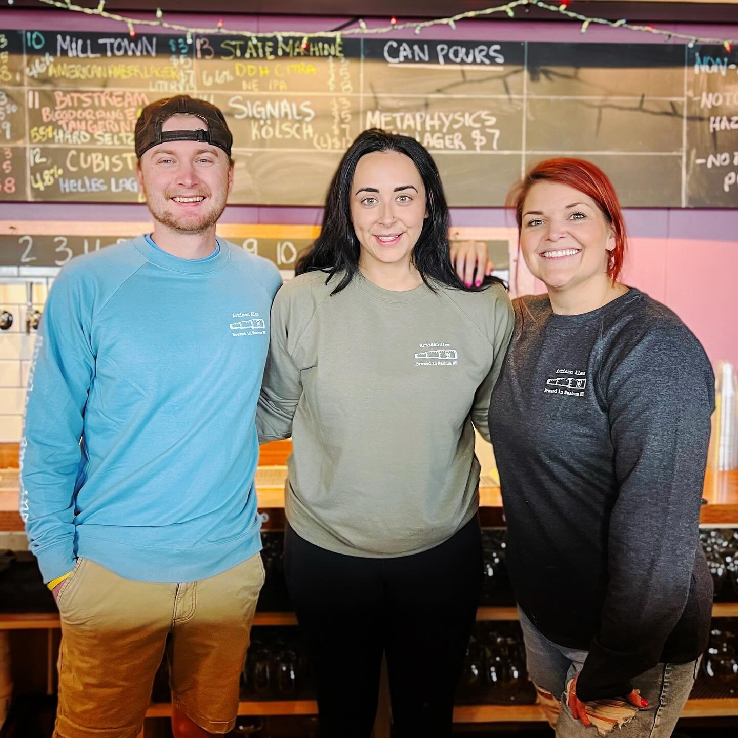 Join the crew with new crewneck sweatshirts!

These crewnecks are super comfy and flatter on everyone. Three color options. Spyglass Brewing arm detail. Jolly Roger Spyglass logo back design. 

Perfect for chilly spring mornings and rainy days. As a 