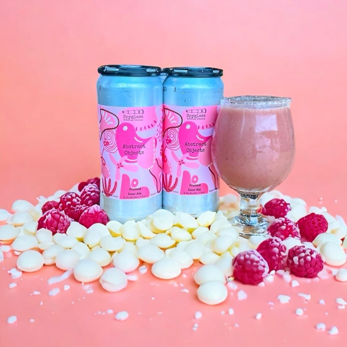 🍒 Abstract Objects🍦

6.5% ABV sour ale with raspberries, sweet &amp; tart cherries, vanilla ice cream, and white chocolate. Contains Lactose.

Prepare your taste buds for a symphony of flavors! We&rsquo;ve blended the tartness of raspberries and sw