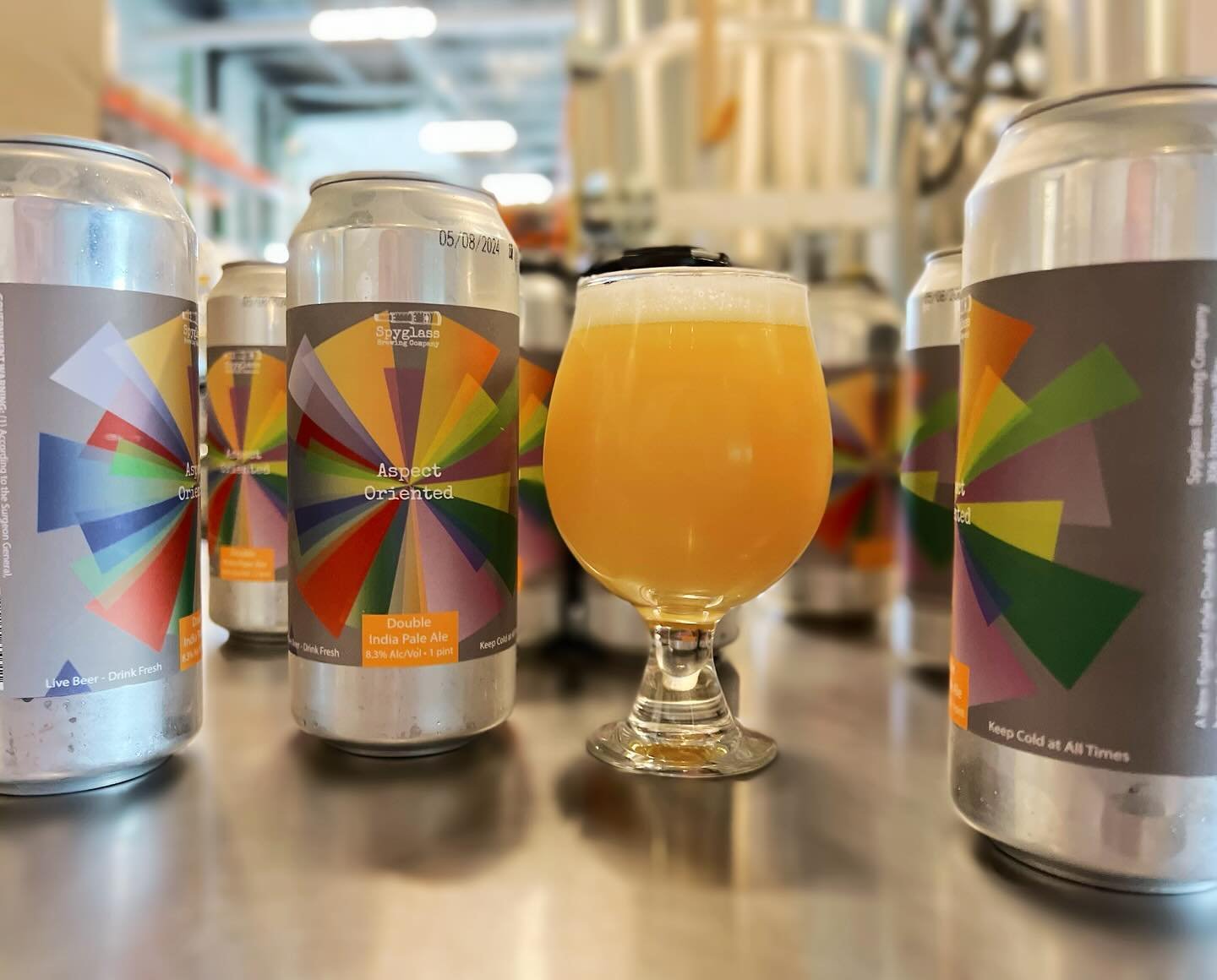 FRESH RELEASE - Aspect Oriented

8.3% ABV Double New England IPA
Brewed with Citra, Galaxy, and Motueka hops that bring forth a tropical aroma with tasting notes of berries, crisp pear, and grapefruit pith hop bitterness. 

Grab it in cans &amp; on d