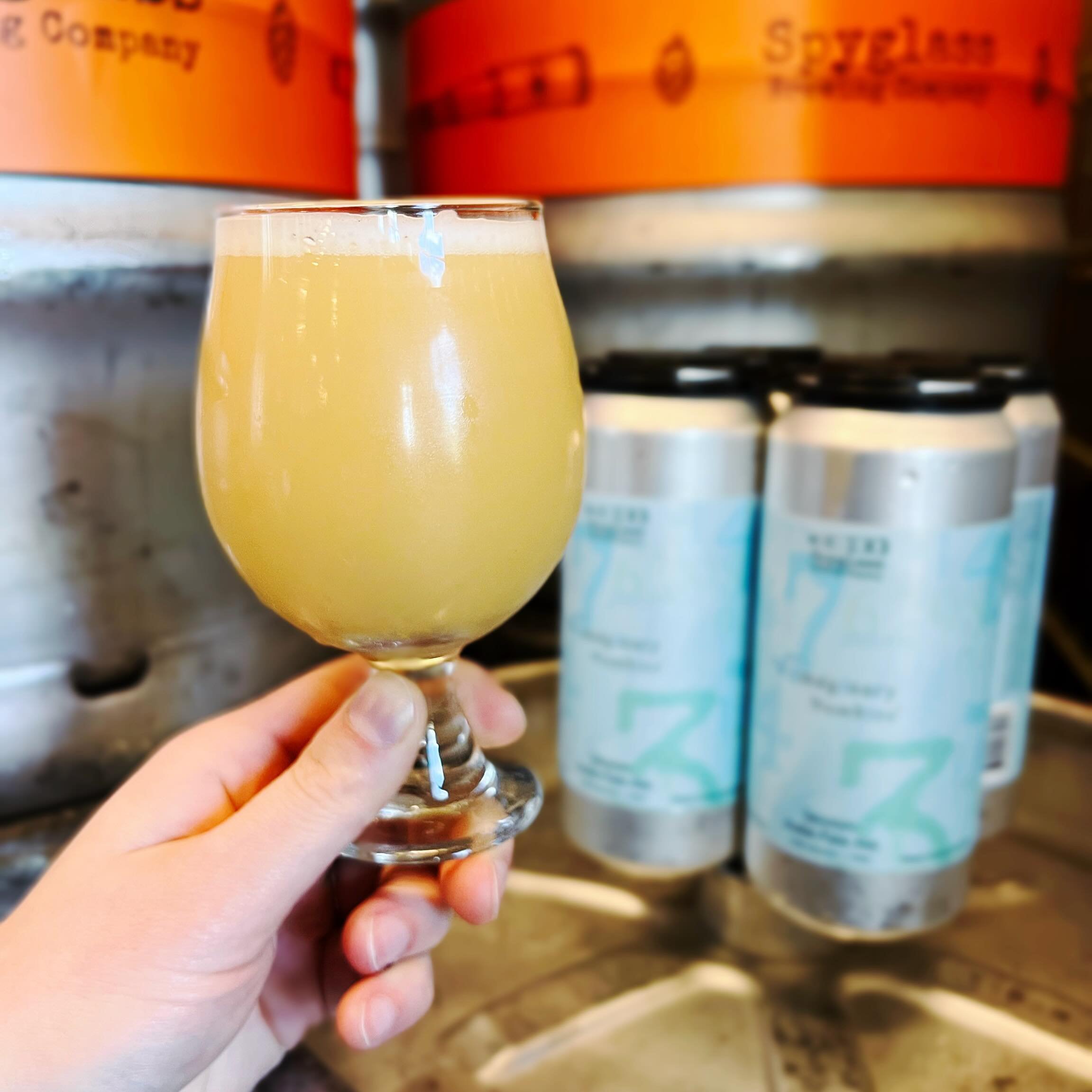 🔢 Imaginary Numbers 🍻

A 5% ABV Session IPA with Citra, Rakau, and Cashmere hops that nearly dance right out the glass! We get musings of key lime meringue, citrus punch, and subtle earthy bitterness of fresh timber. This is the beer you&rsquo;ll b
