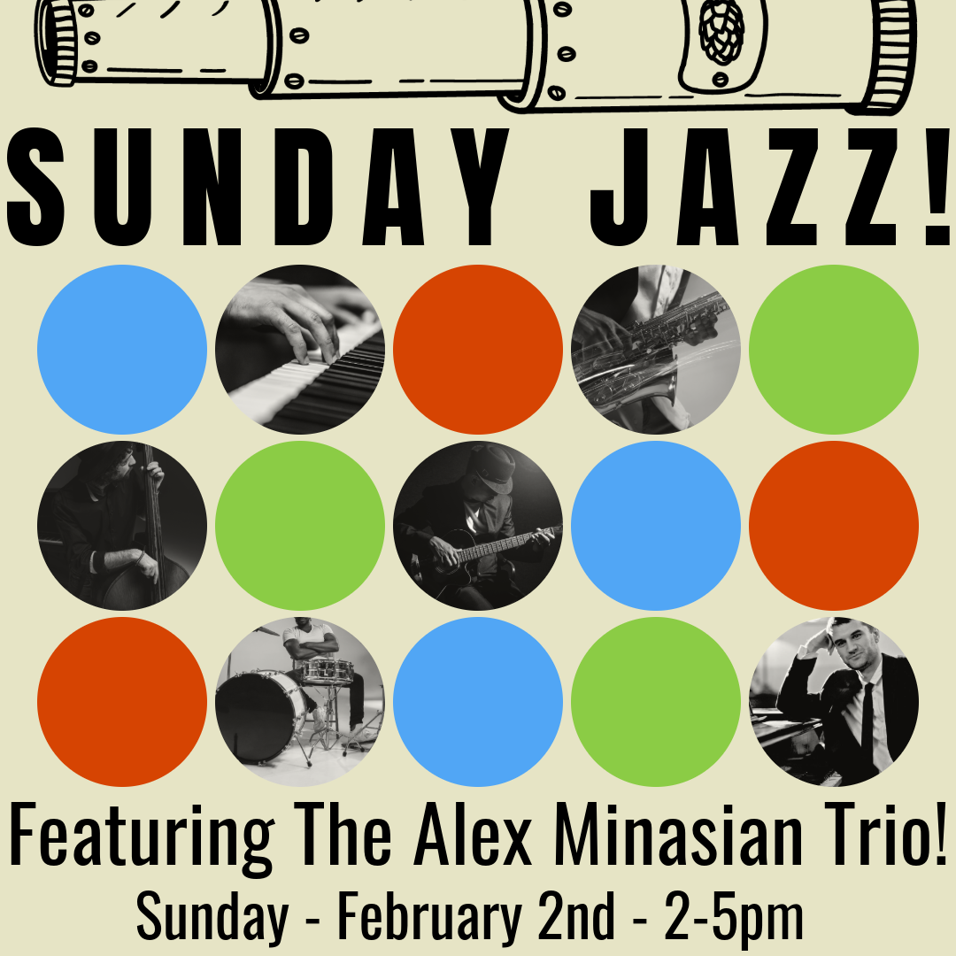 Sunday Jazz with The Alex Minasian Trio!