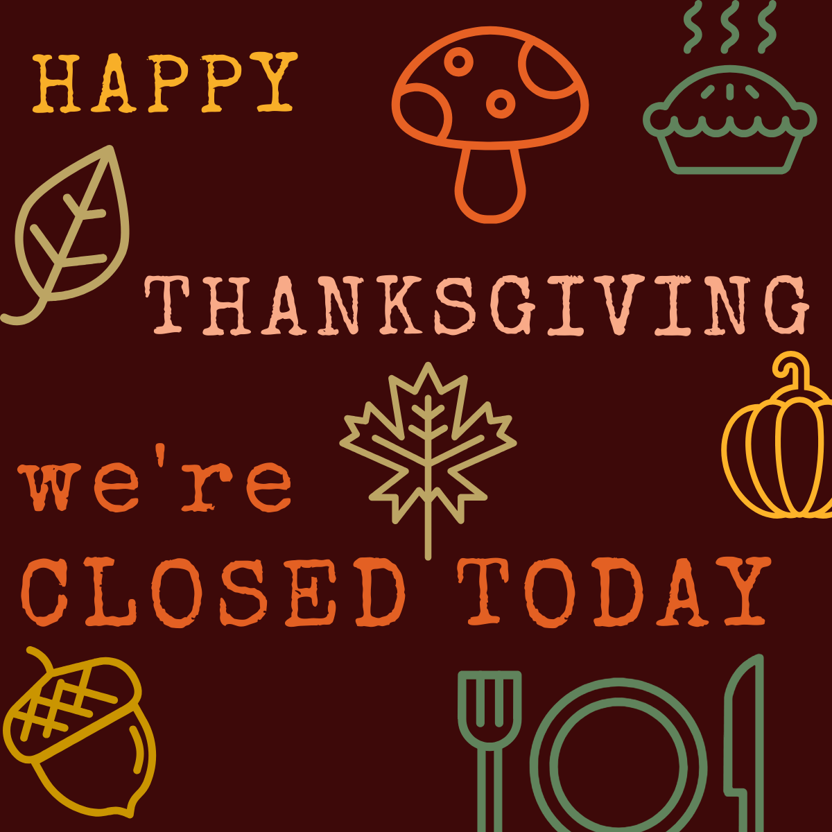 Happy Thanksgiving!