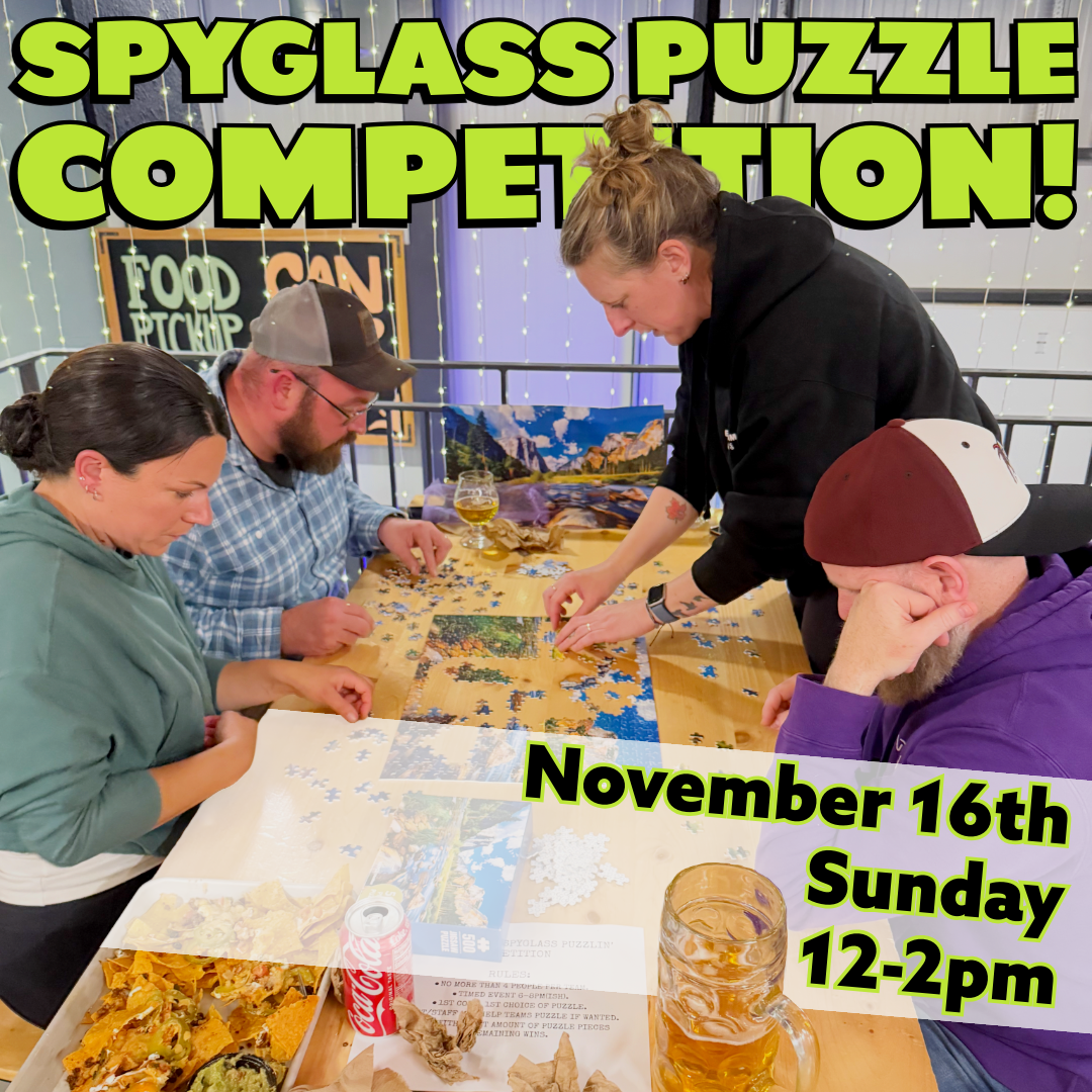 Puzzle Competition at Spyglass!