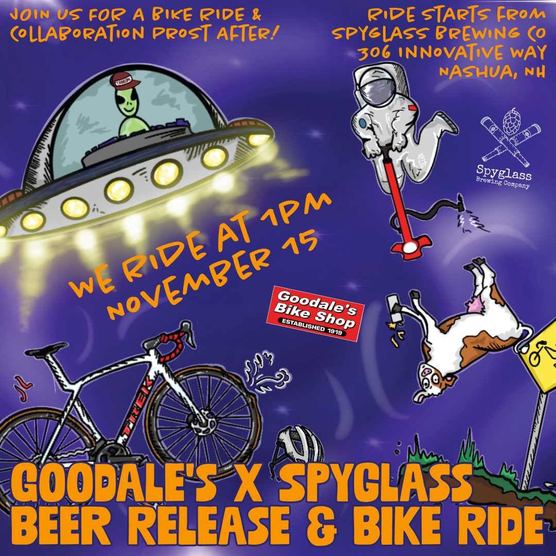 Goodale's X Spyglass Bike Ride &amp; Beer Release