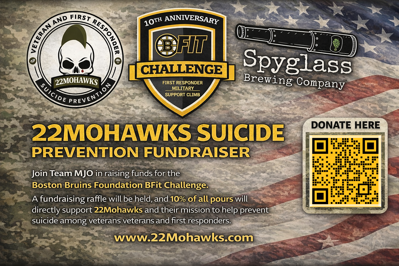 22 Mohawks Fundraiser