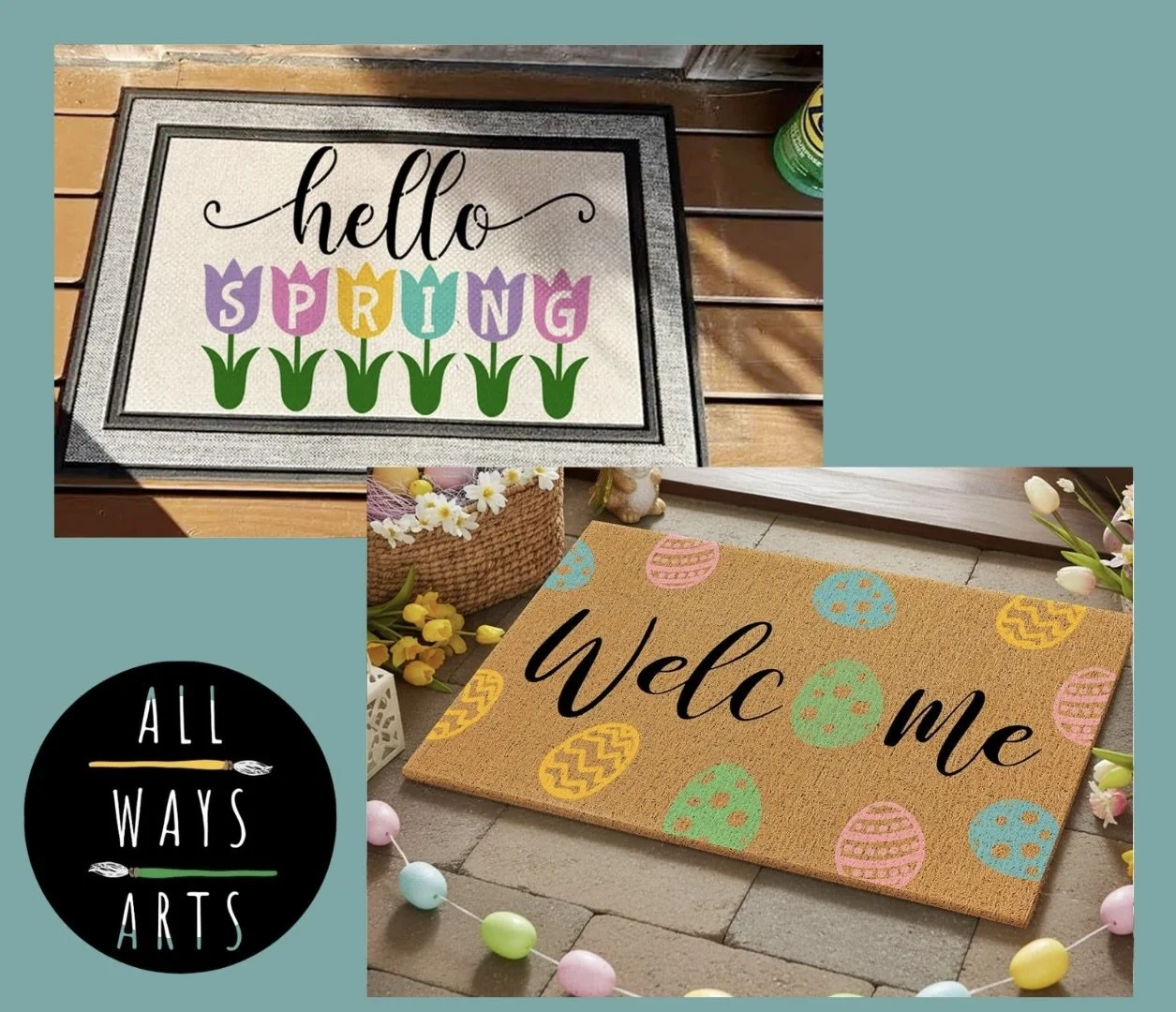Paint Your Own Doormat with All Ways Art