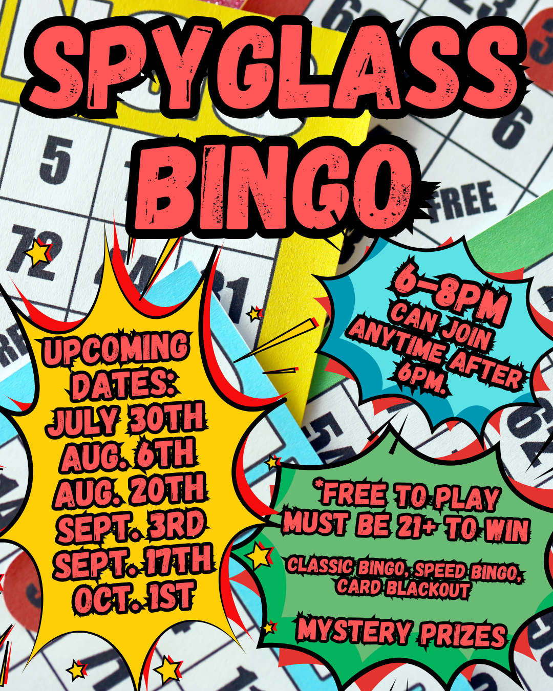 Spyglass BINGO