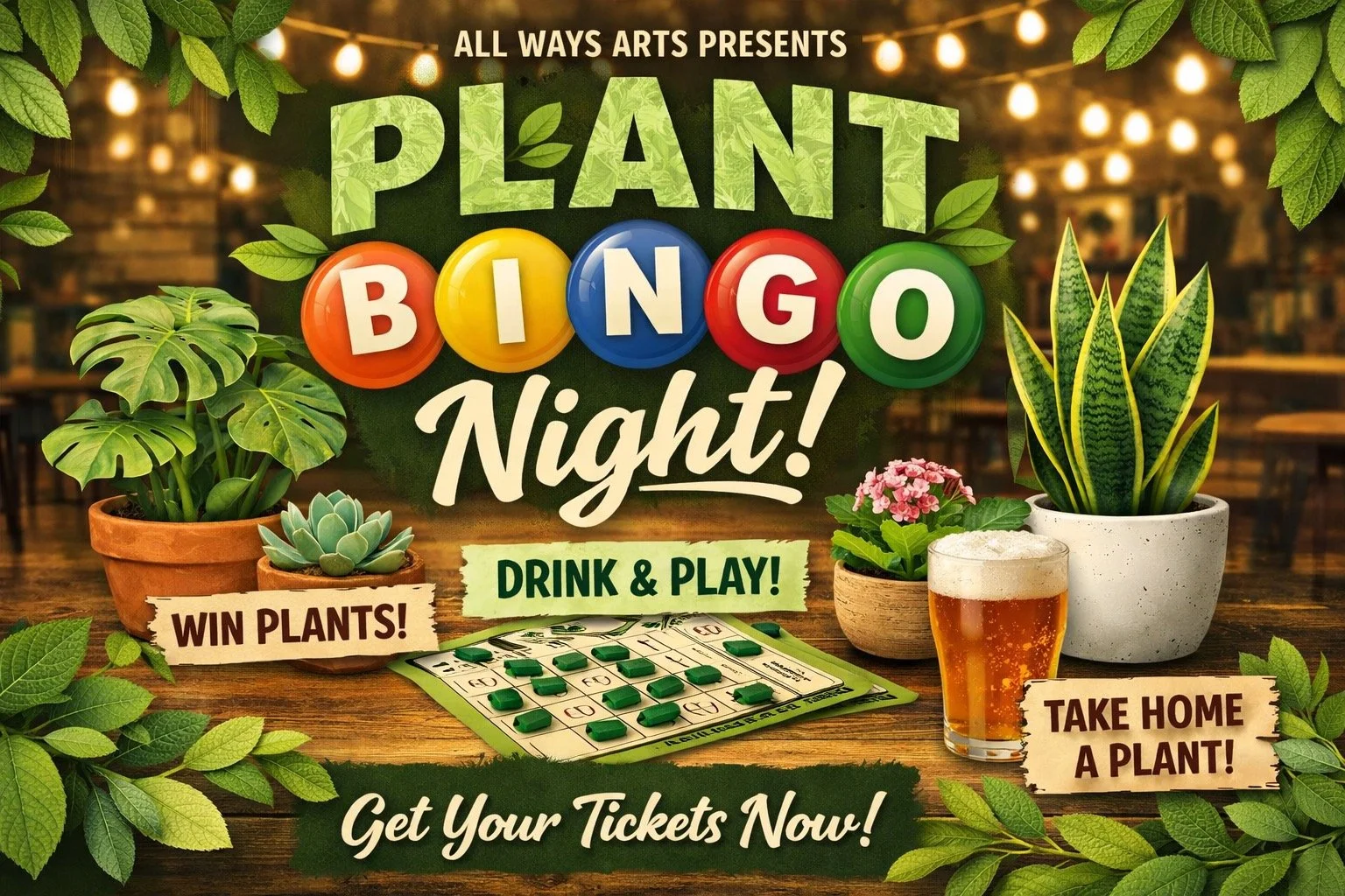 Plant Bingo with All Ways Arts