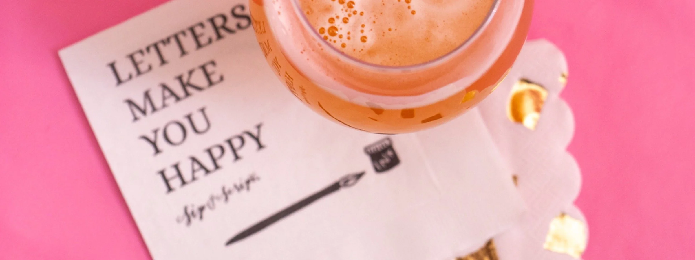 Sip and Script Modern Calligraphy Class for Beginners