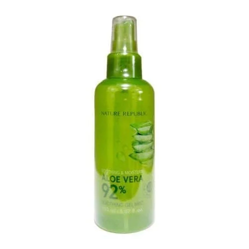 NATURE REPUBLIC Soothing and Moisture Aloe Vera 92 Percent Soothing Gel Mist Spray (2023)