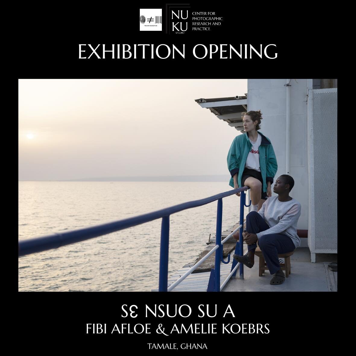 1 more week until Nuku Studio presents &ldquo;Sɛ nsuo su a - When water cries&rdquo;, a photo exhibition by Fibi Afloe ( @storiesfromnima) and Amelie Koerbs (@ameliekoerbs.photography ). The outdoor exhibition in Nuku Studio`s garden in Tamale will e