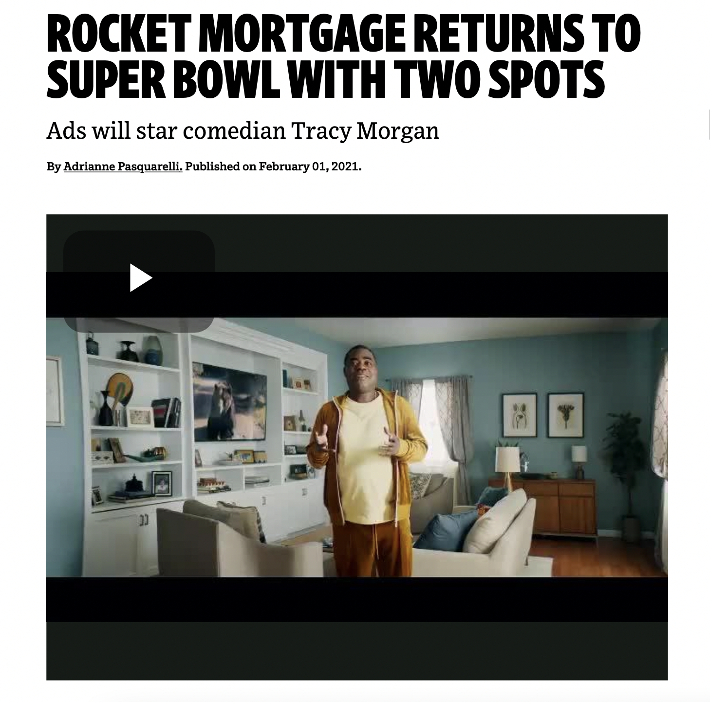 rocket mortgage superbowl 2022