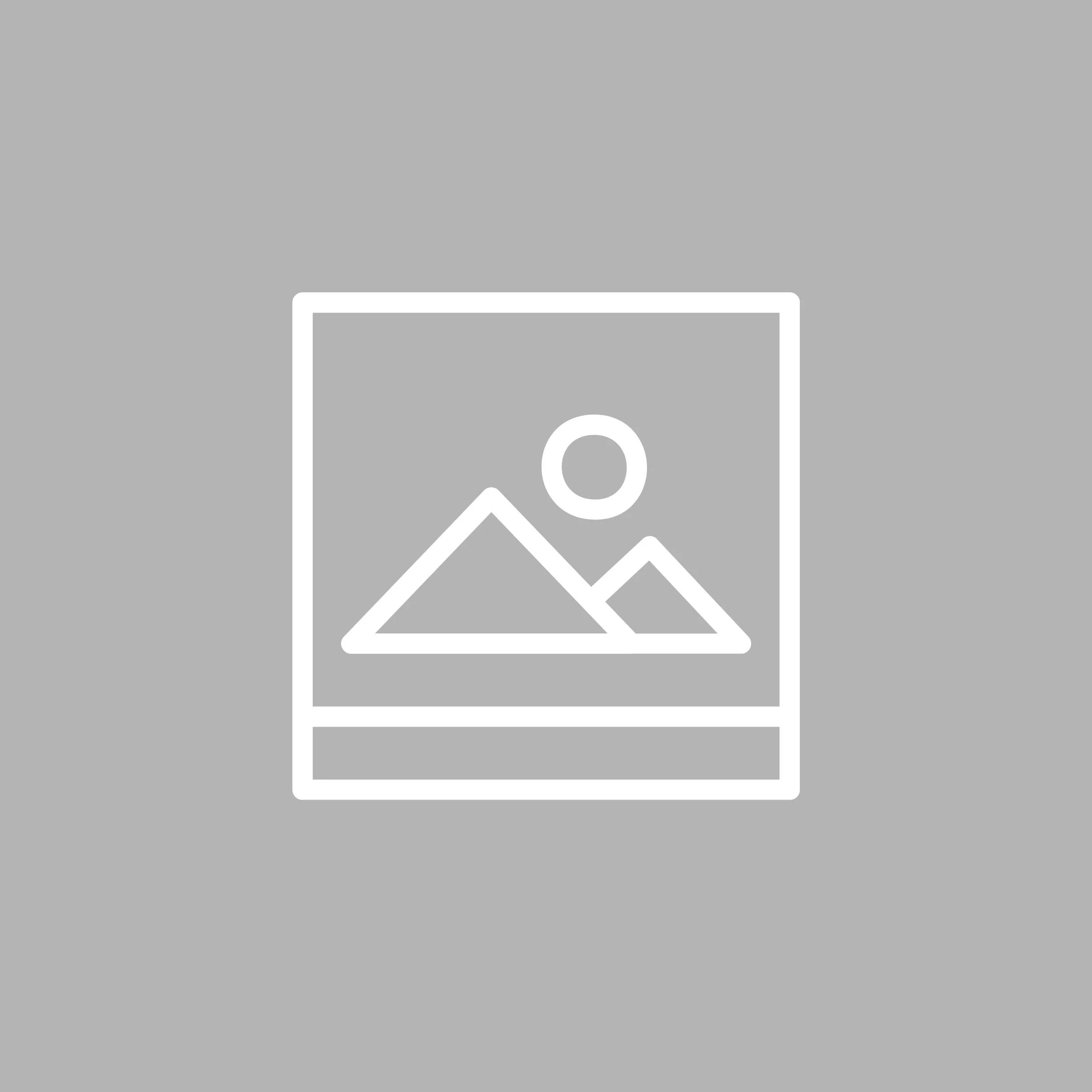 Geometric drawing of an outline square with sections divided by vertical, horizontal, and diagonal lines.