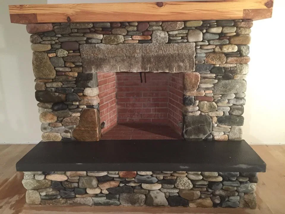 Finished Fireplace
