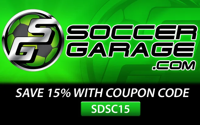 Shop now: at www.SoccerGarage.com