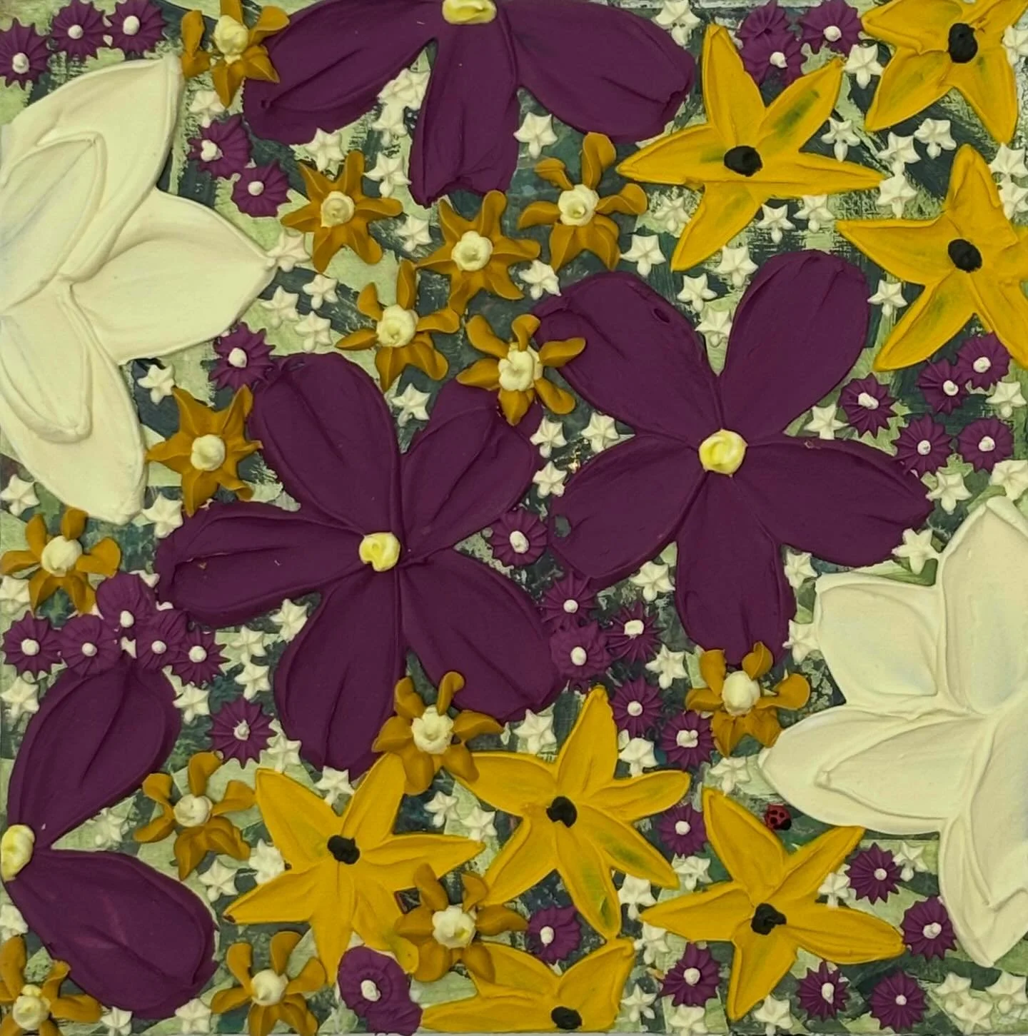 Some paintings live many lives before they become what they&rsquo;re meant to be.

Layers built, covered, changed, and sometimes completely reimagined&hellip; over and over again. There&rsquo;s something really beautiful about letting a piece evolve 