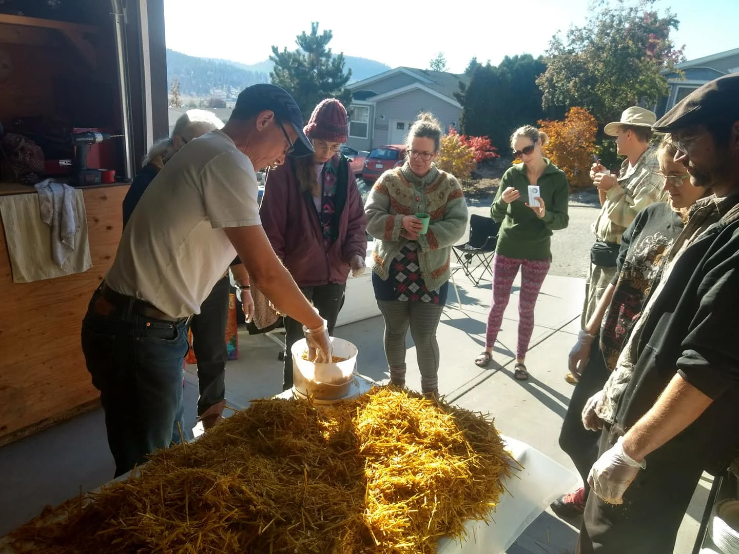 Oyster Mushroom workshop with Permaculture Kelowna