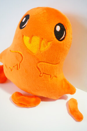 SCP-999 Tickle Monster plush Orange Slime The tickle monster -  México