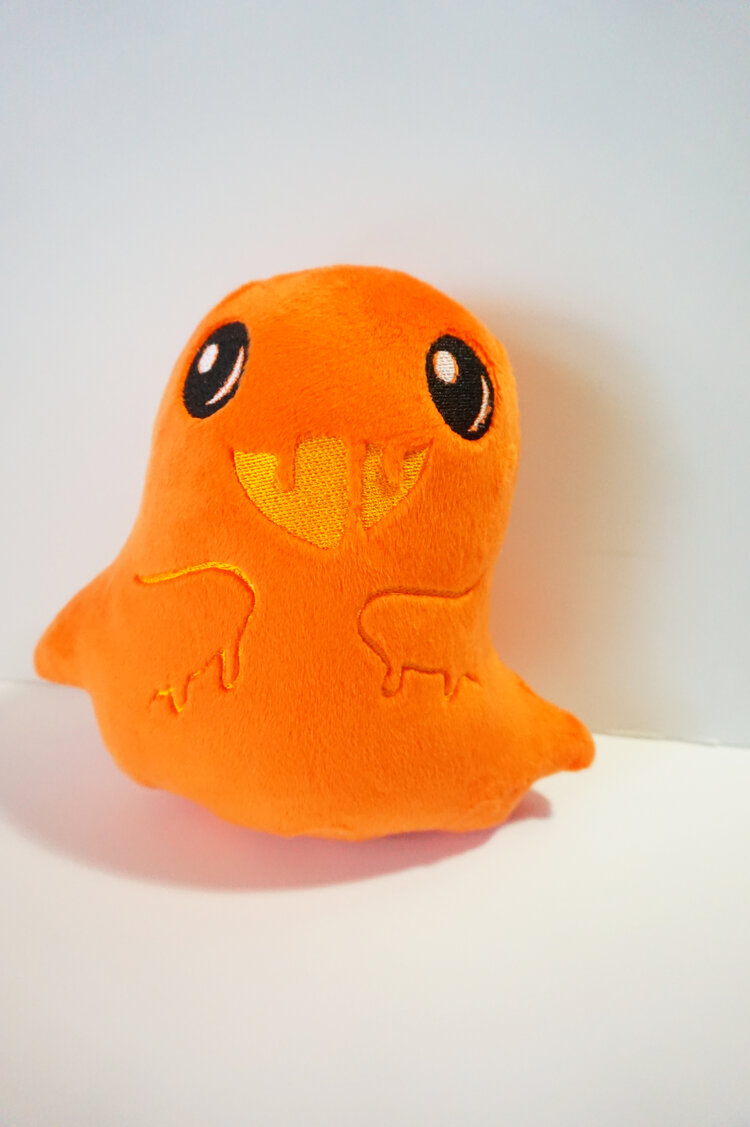 SCP Plush, Tickle Monster plush, SCP-999 Orange Slime The Tickle Monster  Plushie