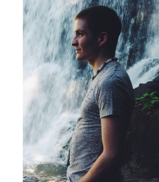  Tim being one with nature