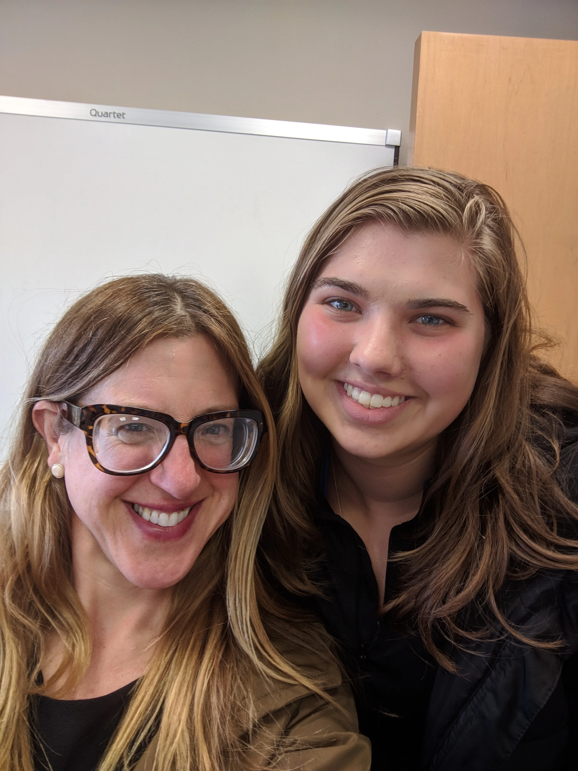 Kate with her oldest daughter
